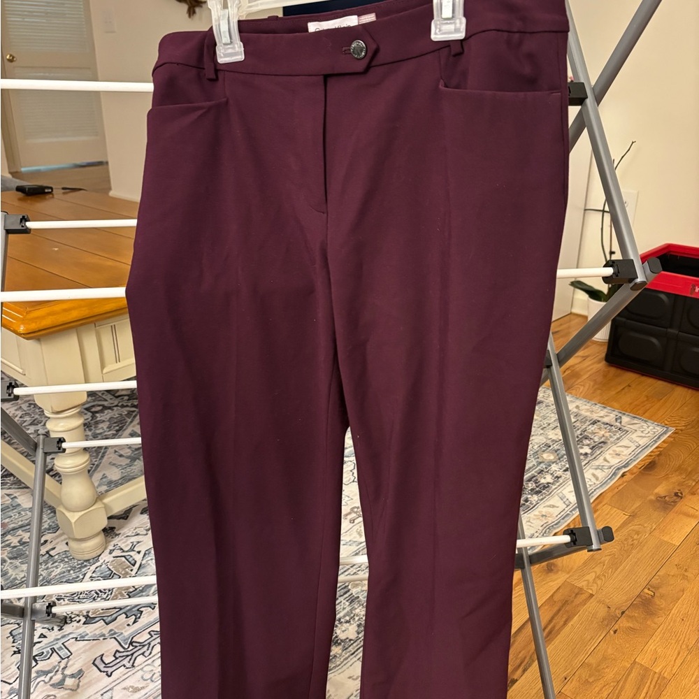 Calvin Klein Plum Trousers
